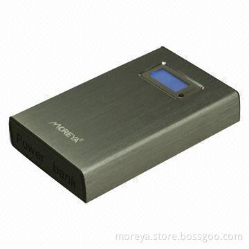 Intelligent and useful power bank with high quality 18,650 battery and double USB ports